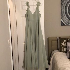 Brideside Sage Green Dress